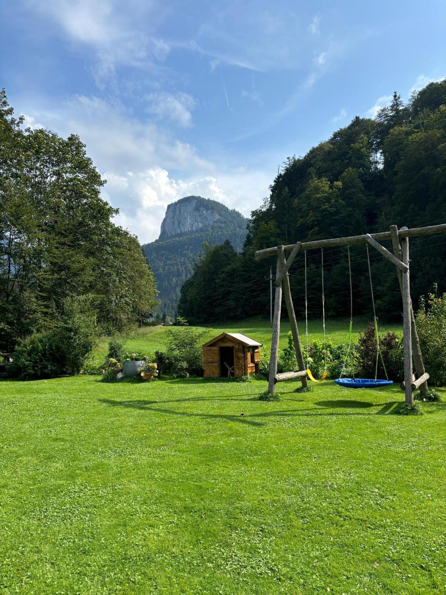 Ferienwohnung Langfeld Hintersee Bagian luar foto